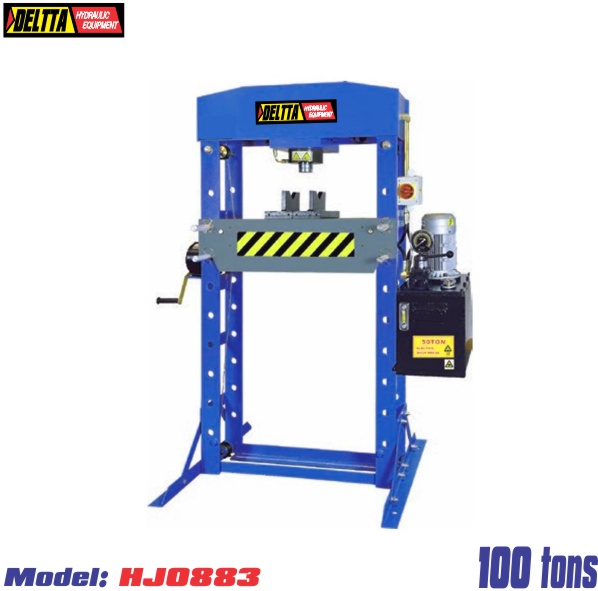 Máy ép thuỷ lực 100 tấn dùng điện HJ0883