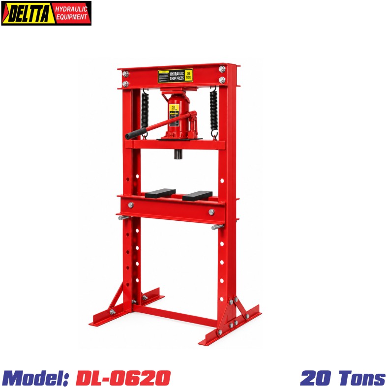 Máy ép thủy lực 20 tấn DL-0620, nhãn hiệu Deltta