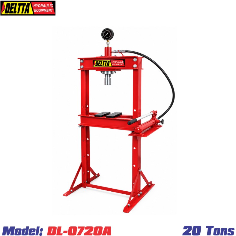 Máy ép thủy lực 20 tấn DL-0720A, Nhãn hiệuDetta
