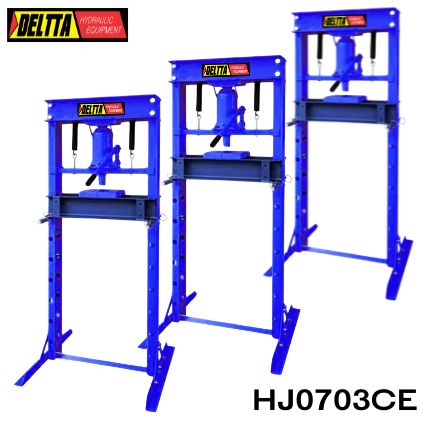 Máy ép thuỷ lực 20 tấn dùng tay không hồ đo lực hj0703CE