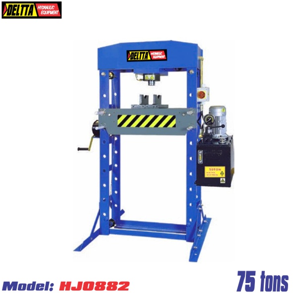 Máy ép thuỷ lực 75 tấn dùng điện HJ0882