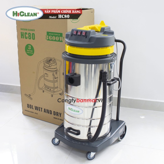 Máy hút bụi công nghiệp Hiclean HC-80