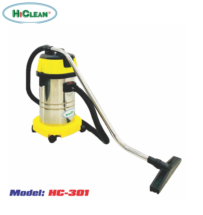 Máy hút bụi Hiclean HC-301, Dung tích 30 lít