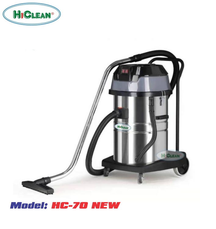 Máy hút bụi HiClean HC-70 New, Dung tích 70 Lít