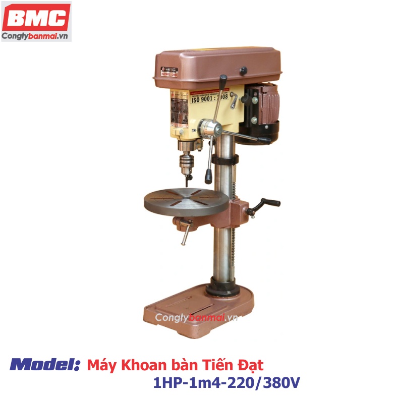Máy Khoan Bàn Tiến Đạt 1HP-1m4-220/380V