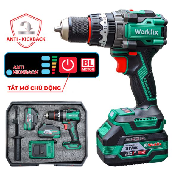 Máy khoan dùng Pin cầm tay WF-ID160AK