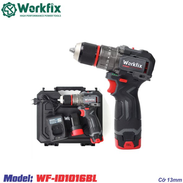 Máy khoan pin cầm tay Workfix WF-ID1016BL