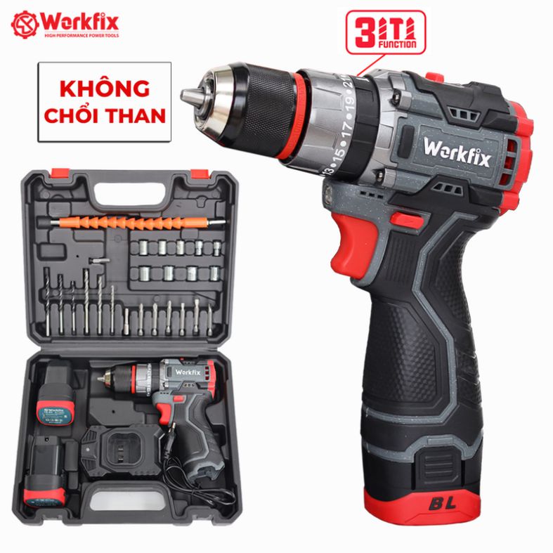 Máy khoan Pin cầm tay Workfix WF-ID1610BL