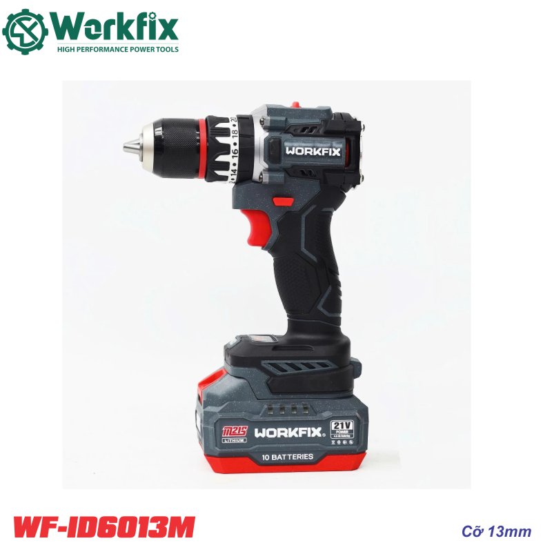 Máy khoan pin cầm tay Workfix WF-ID6013M