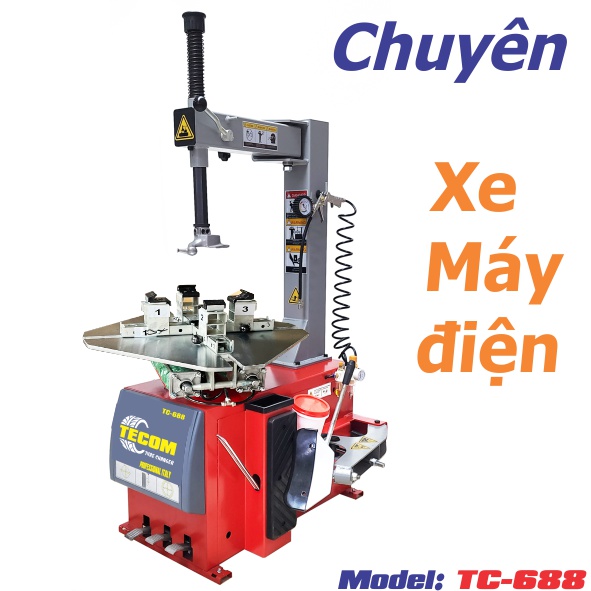 máy làm lốp xe máy điện TC-688, máy ra vào lốp xe máy điện TC-688, máy tháo vỏ xe máy điện TC-688