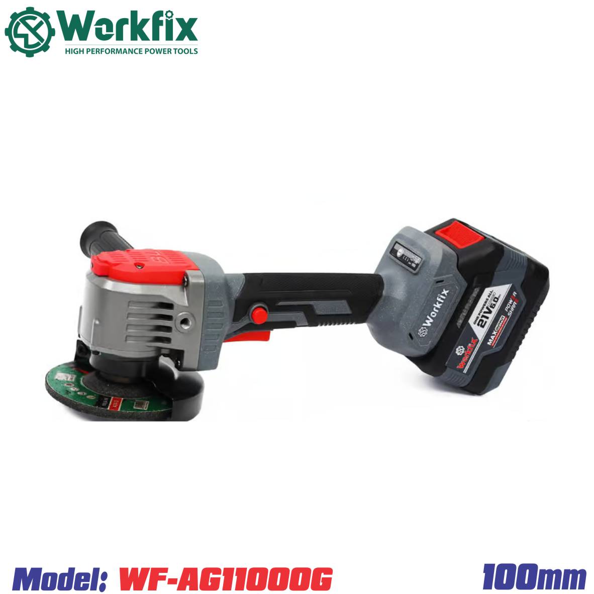 Máy mài pin Workfix WF-AG11000G