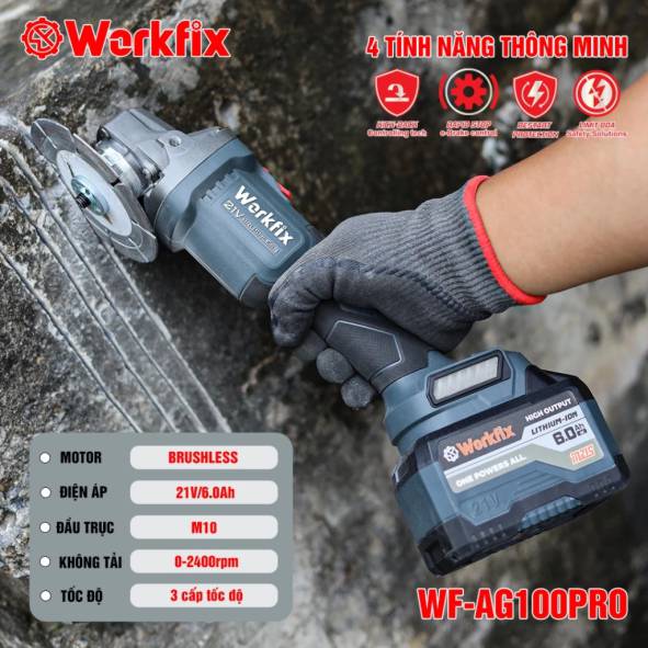 Máy mài Workfix WF-AG100ACT