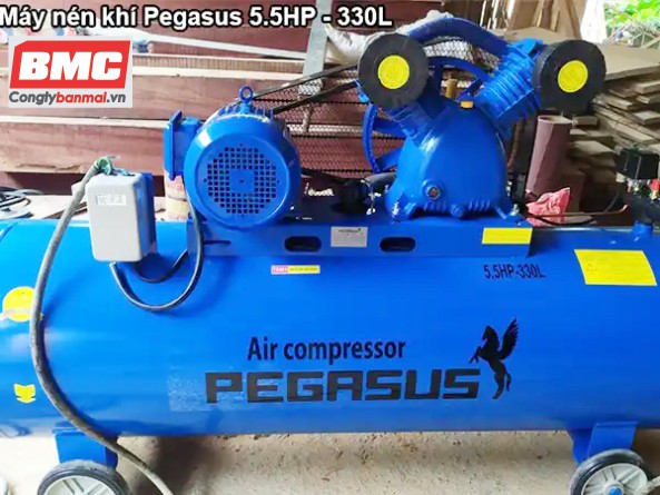 Máy Nén hơi  Pegasus TM-W-0.6/8-230L 5,5 HP