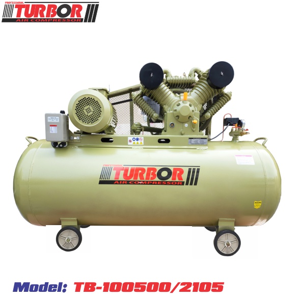 Máy nén khí 2 CẤP NÉN 10HP-500 lít, TB-100500/2105