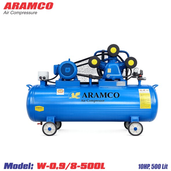 Máy nén khí Aramco 10 HP W-0.9/8-500L, 500 lít