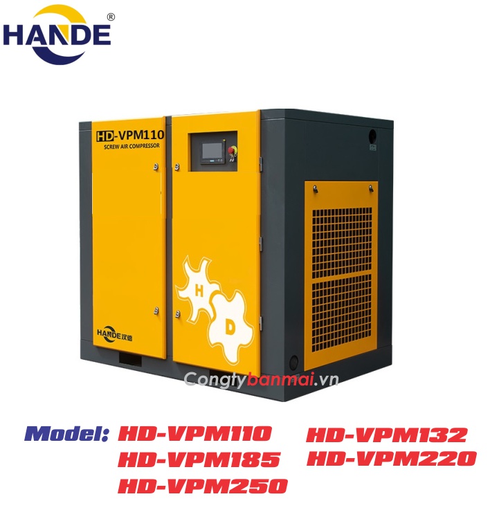 Máy nén trục vít HD-VPM  Công suất 110-250 KW