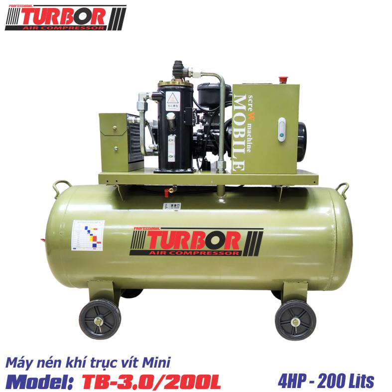 Máy nén khí trục vít  TurBor TB-3.0/200L 4HP