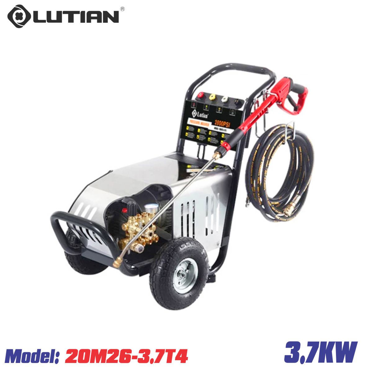 Máy phun rửa xe 3.7 Kw Lutian 20M26-3.7T4