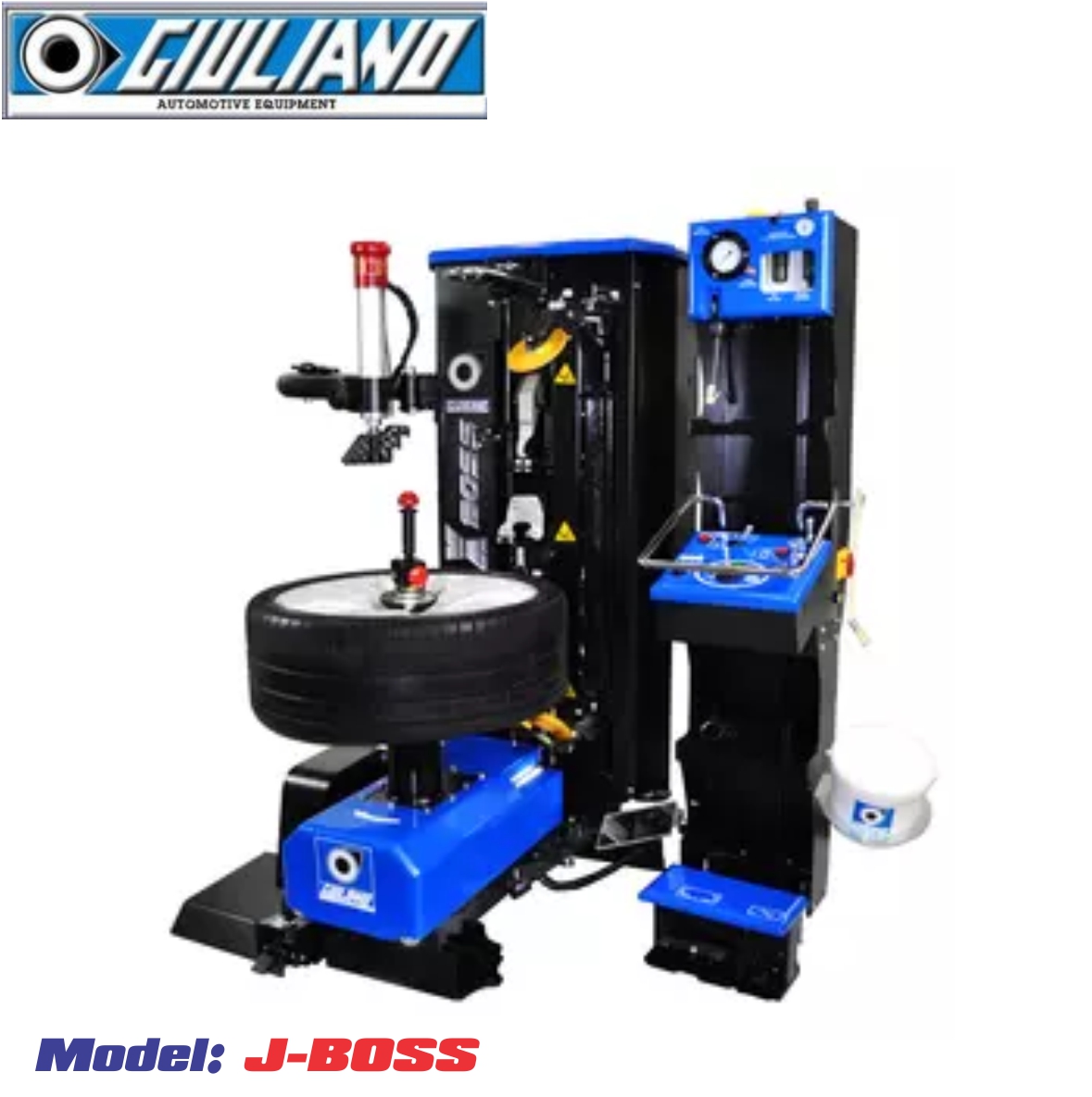 Máy ra vào lốp xe kiểu tự động J-BOSS