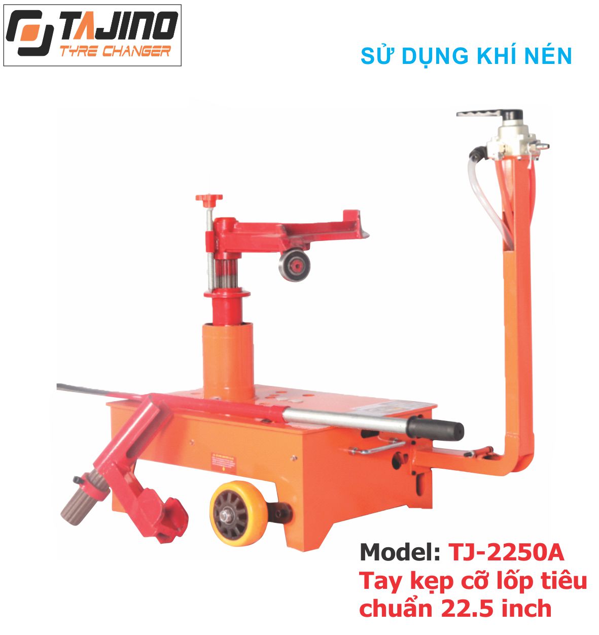 Máy ra vào lốp xe tải dùng hơi TJ-2250A