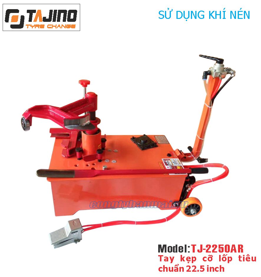 Máy ra vào lốp xe tải dùng hơi TJ-2250AR