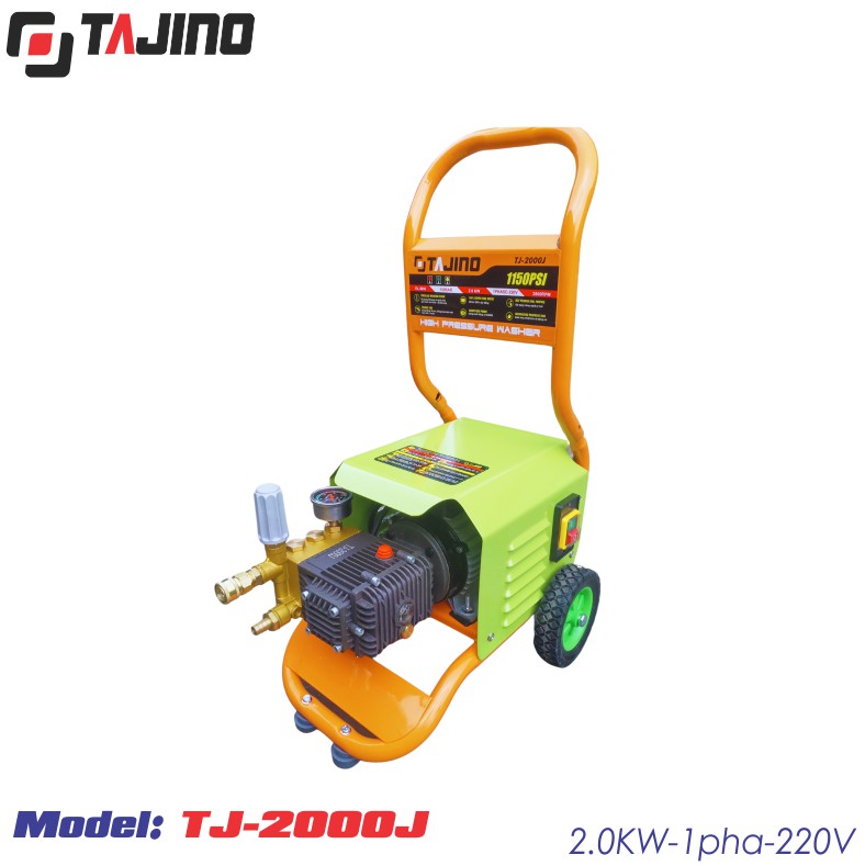 Máy rửa xe cao áp Tajino TJ-2000J Công suất 2 KW
