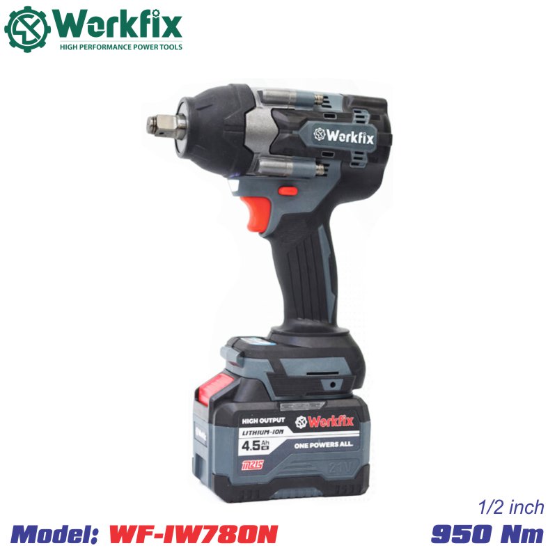 Máy siết bu lông Pin Workfix WF-IW780N