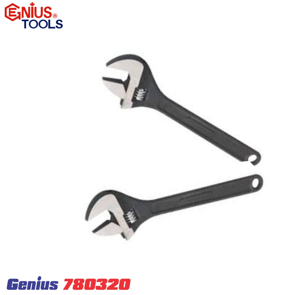 Mỏ lết Genius 780320 miệng 30mm, dài 250mm