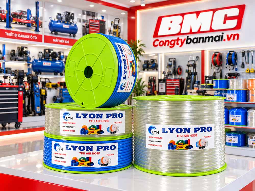 Mua Dây hơi khí nén PU LYON PRO 16x12mmx100m tại Công ty Ban Mai