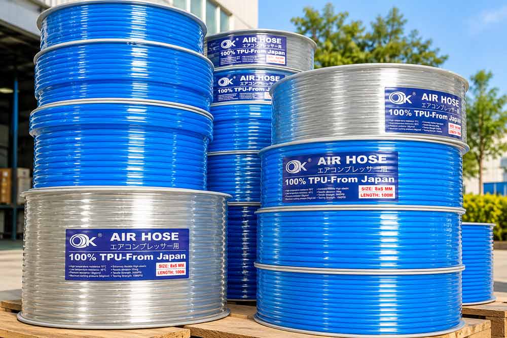 Mua ống dây hơi PU OK tại Công Ty Ban Mai