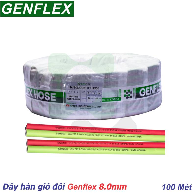 Ống gió đá Genflex Hàn Quốc phí 8mm