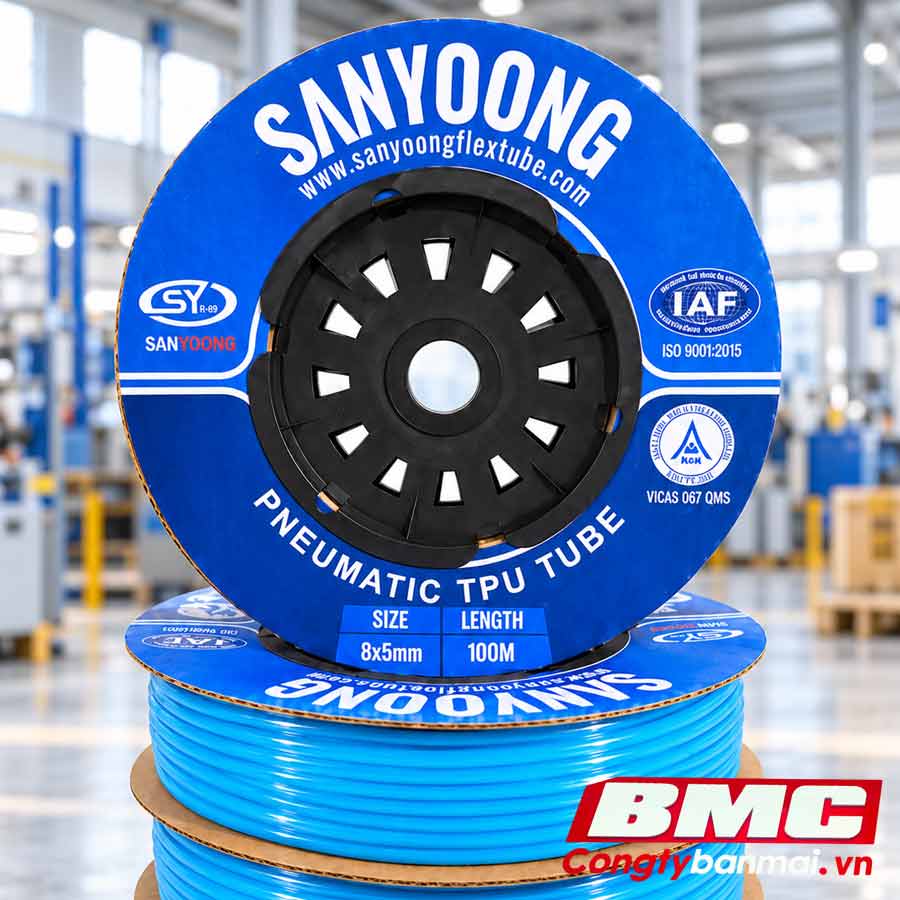 ống hơi PU Sanyoong 14x10mm