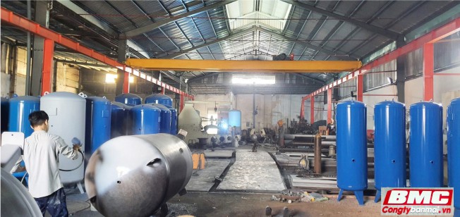 sản xuất bình nén khí 2000 lít
