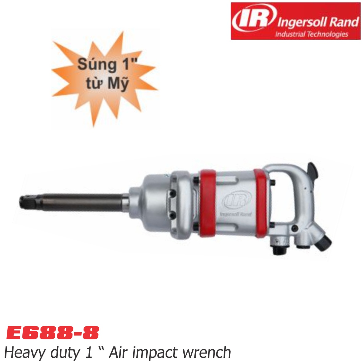 Súng bắn bu lông hơi 1 inch IR – Mỹ E688-8