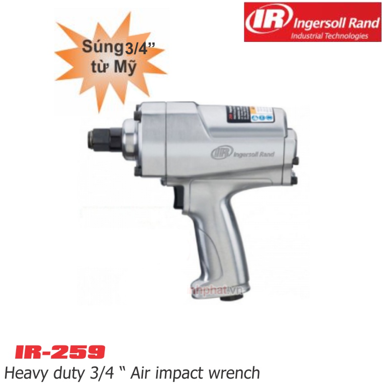 Súng bắn bu lông hơi 3/4 inch IR Mỹ IR-259