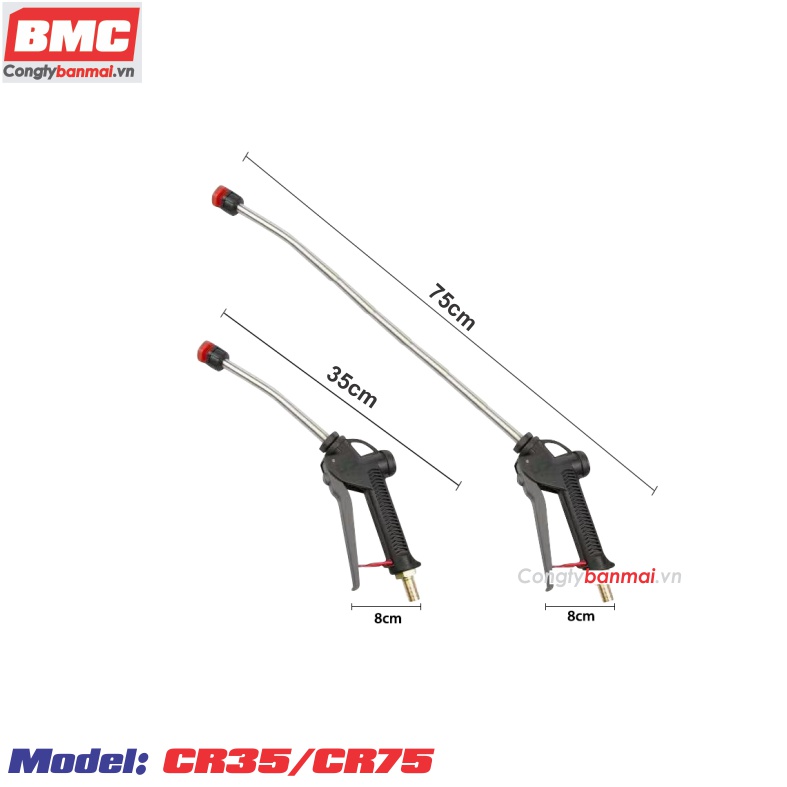 Súng phun bọt tuyết siêu mịn SR35/SR75