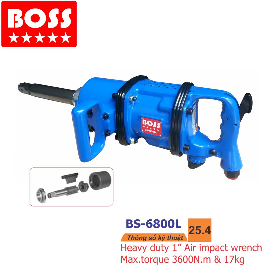 Súng vặn bu lông hơi 1inch BS-6800L