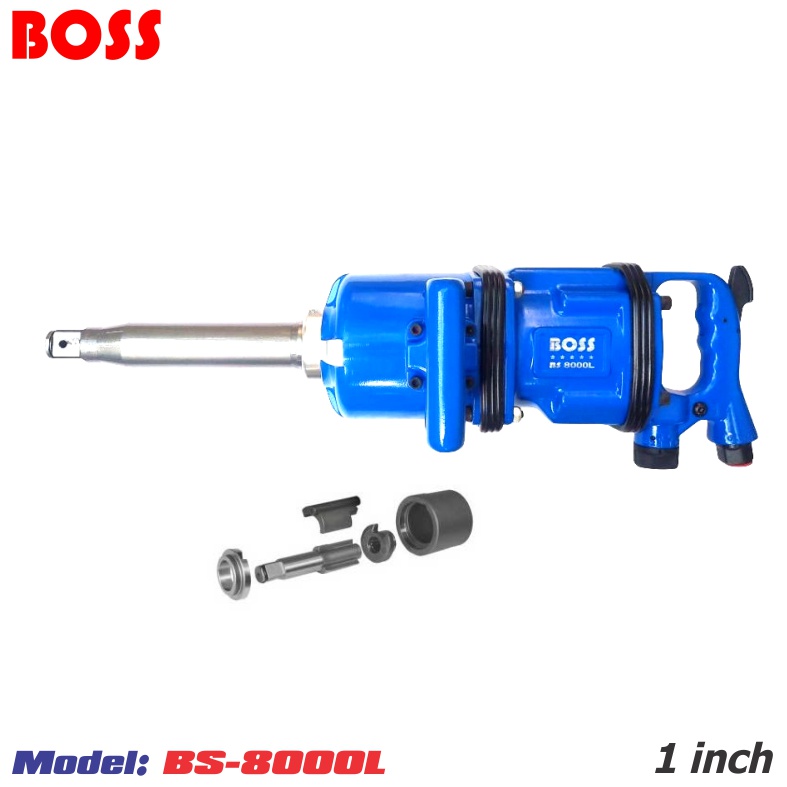 Súng vặn bu lông hơi 1 inch  BS-8000L, Boss- Đức