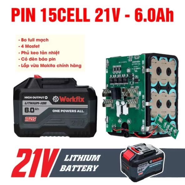 Thông số Pin của súng WF-IW2100BL