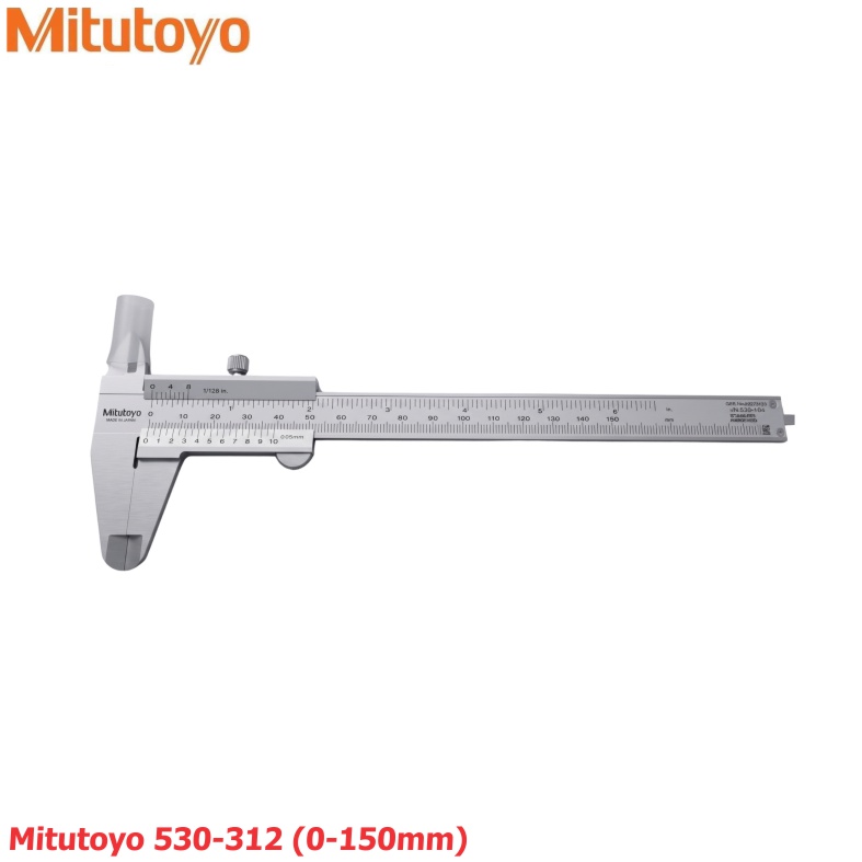 Thước cặp cơ khí Mitutoyo 530-312 (0-150mm)