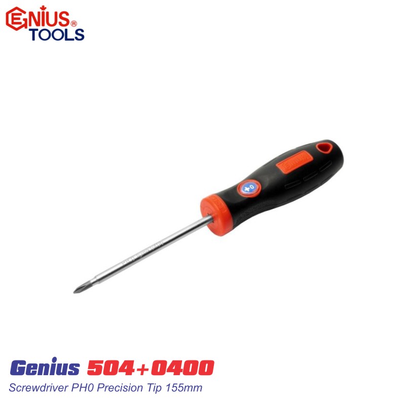 Tô vít Genius 4 cạnh dài 155mm 504+0400