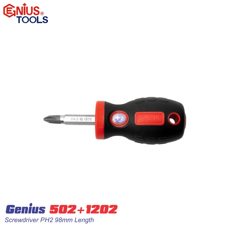Tô vít Genius 4 cạnh dài 98mm 502+1202