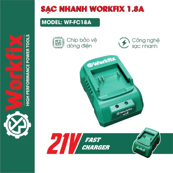 Ưu điểm nổi bật của Sạc nhanh 1.8A WF-FC18A