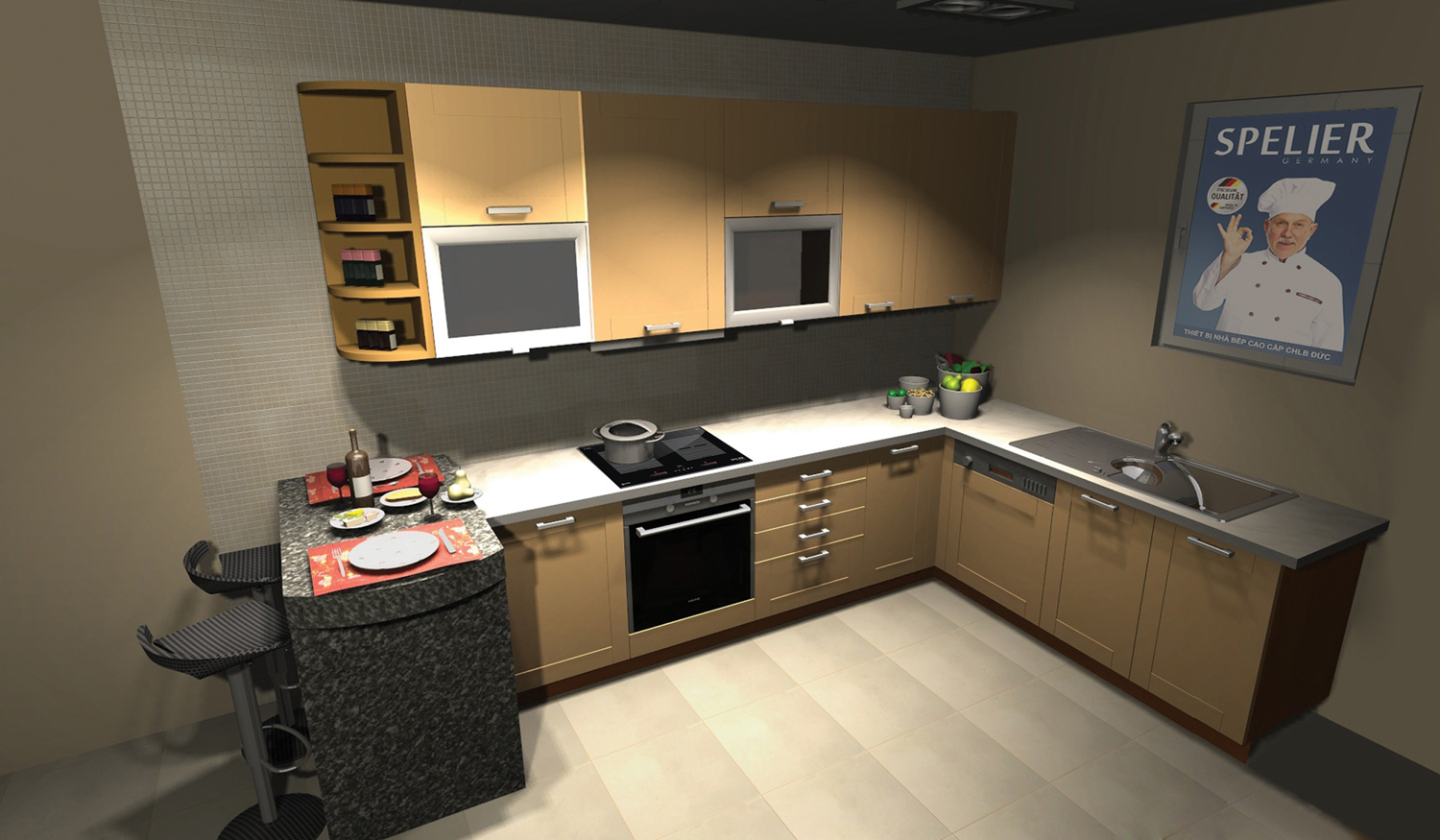 kitchen 673687 - Bếp từ Spelier SPE-IC1089