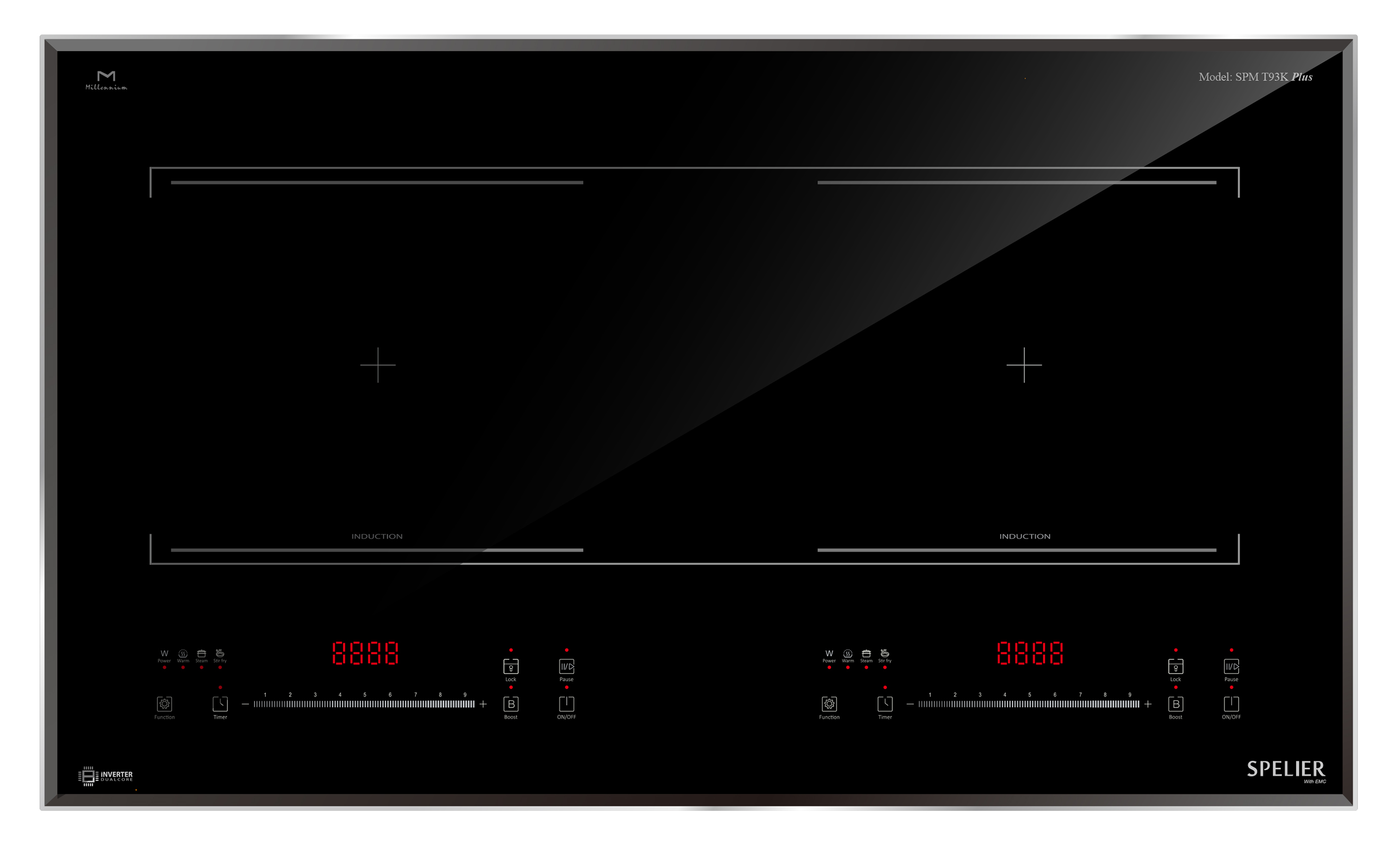 Bếp từ đôi SPM T93 Plus
