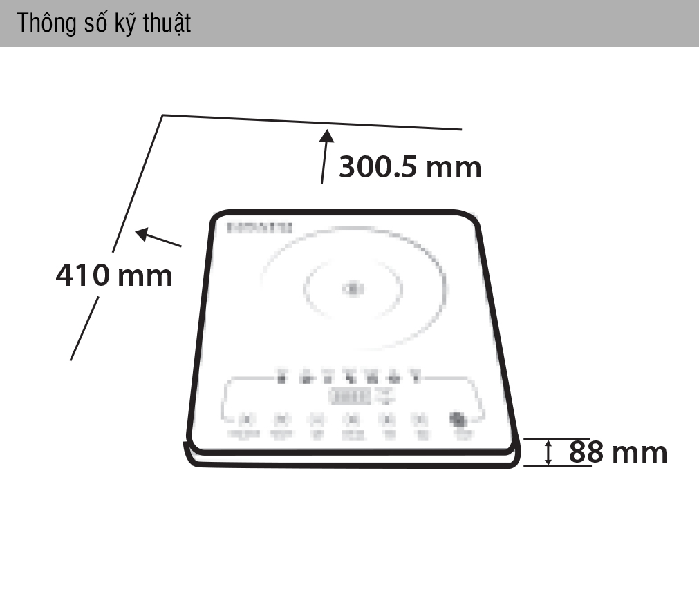 Bếp Từ Đơn SP 60 AD