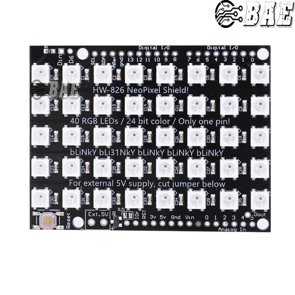 Ws2812 Module All Module 40 LED RGB WS2812 5050 - BAE - Module - Linh kiện - Phụ kiện ...