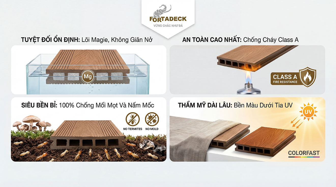 Sàn gỗ MPC Fortadeck