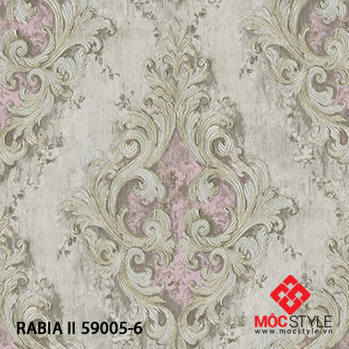 Giấy dán tường Rabia II 59005-6 MỘC STYLE