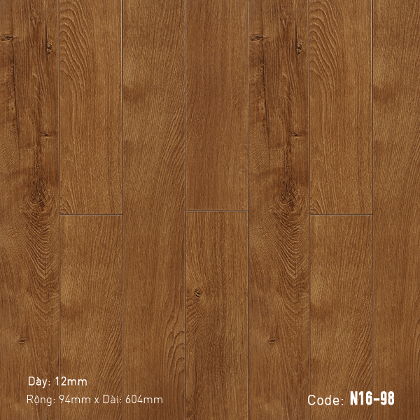 Sàn gỗ cao cấp Dream Floor N16-98 Cốt đen chống ẩm MỘC STYLE